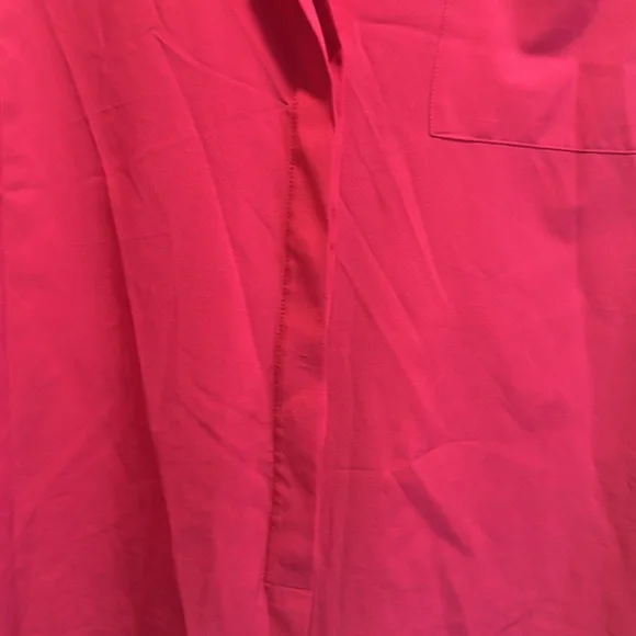 461 Willow and thread bright pink hidden button, button up blouse - Picture 3 of 8